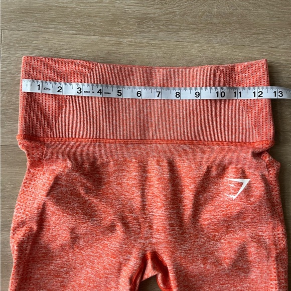 Gymshark Vital Boost Legging in Heat Red Marl SZ M - Picture 10 of 11
